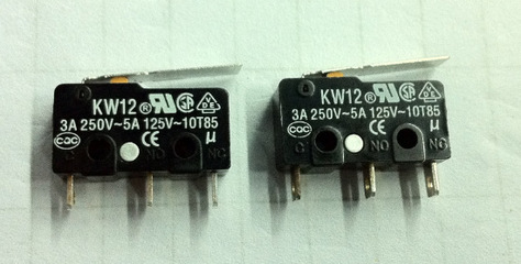 微動開關KW12-3Z 高品質(zhì)電工開關的可靠選擇